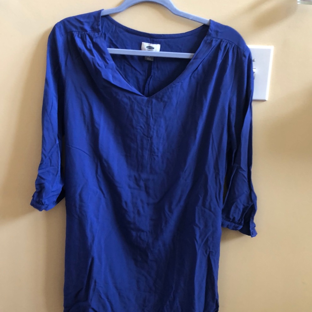 Blue Old navy tunic dress